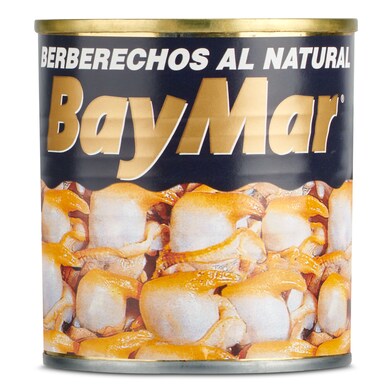 Berberechos al natural Baymar lata 90 g-0 Berberechos al natural Baymar lata 90 g-0