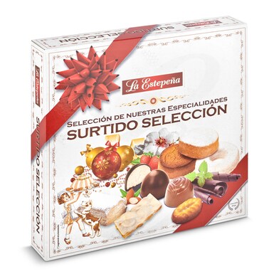 Surtido de navidad La estepeña caja 850 g-0 Surtido de navidad La estepeña caja 850 g-0