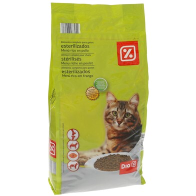 Alimento para gatos esterilizados As Dia bolsa 1.5 Kg-0