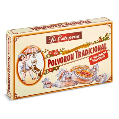 Polvorón tradicional La estepeña caja 450 g-0 Polvorón tradicional La estepeña caja 450 g-0