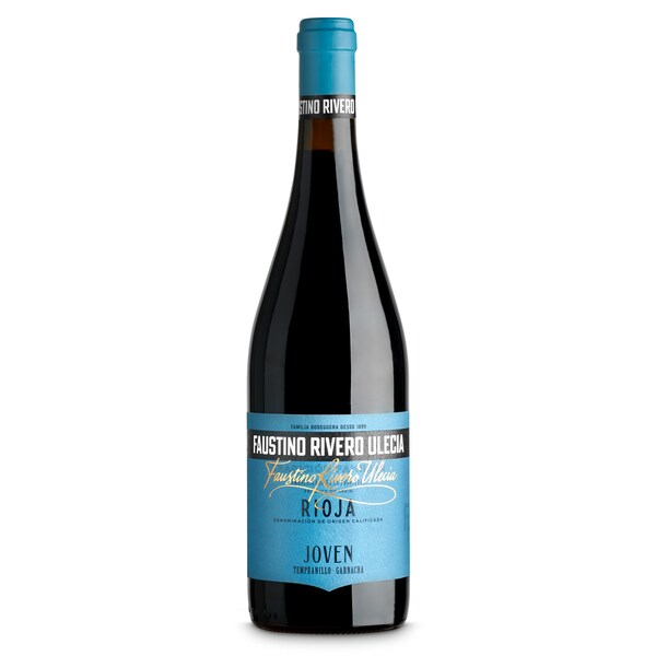 Vino Tinto Joven DO Rioja Faustino Rivero Botella 75 Cl.