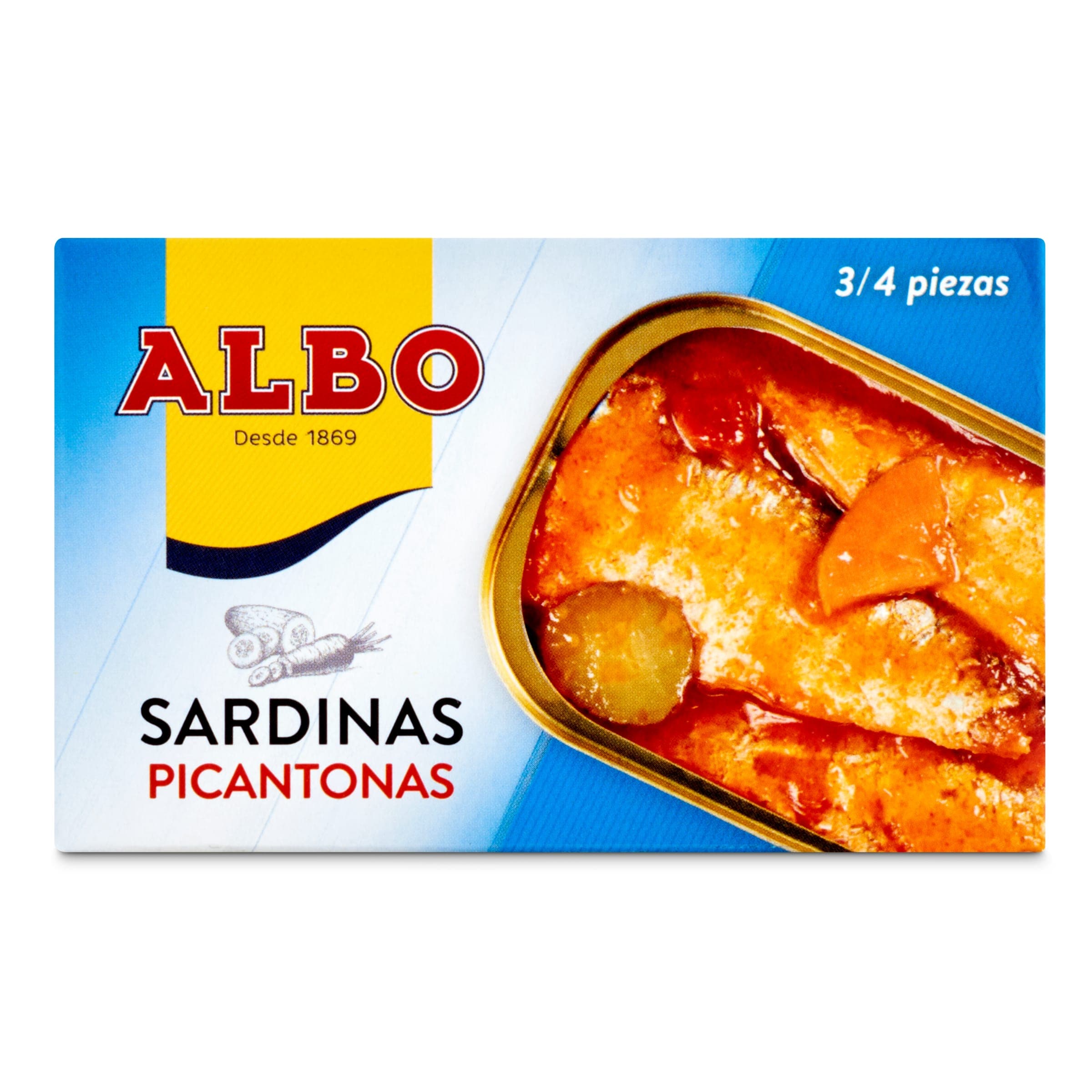 Sardinas picantes Albo 85 g