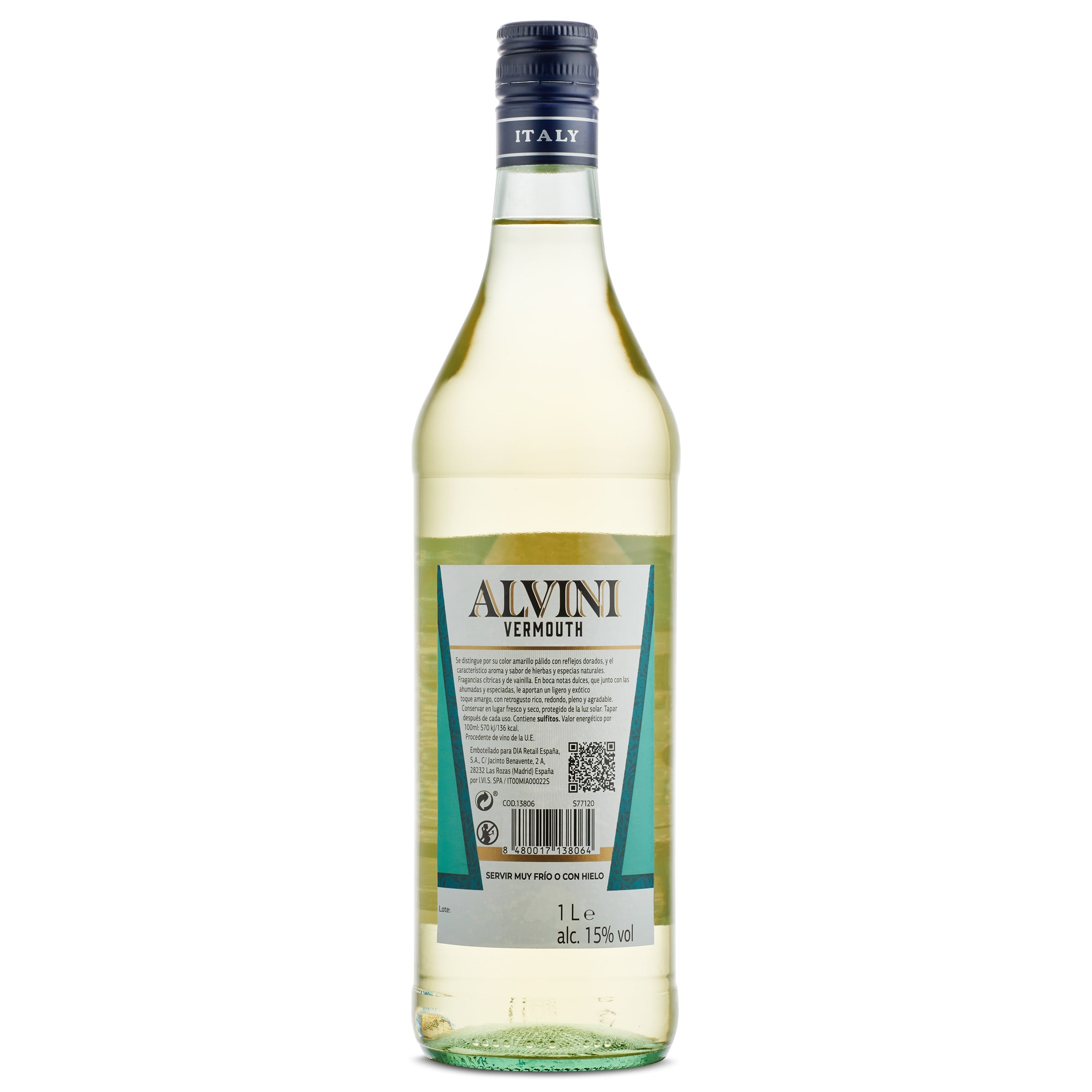 Vermouth blanco Alvini 1 L