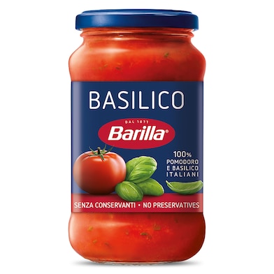 Salsa basilico Barilla frasco 400 g-0