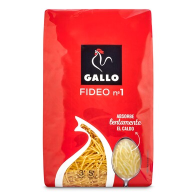 Fideo nº 1 Gallo bolsa 450 g-0 Fideo nº 1 Gallo bolsa 450 g-0