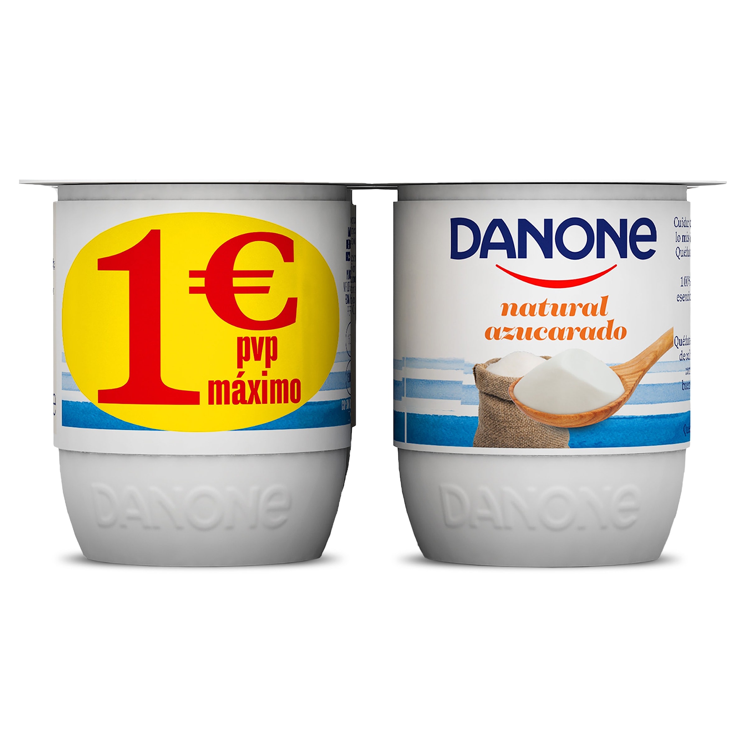 Yogur natural azucarado Danone 4 x 120 g