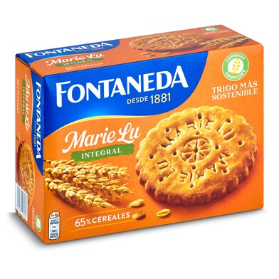 Galletas integrales marielu Fontaneda caja 520 g-0