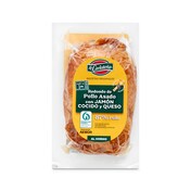 Redondo de pollo asado relleno de jamón y queso La carloteña bolsa 340 g
