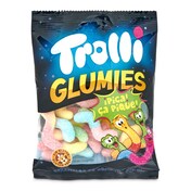 Golosinas gusanos ácidos Trolli bolsa 100 g