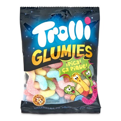 Golosinas gusanos ácidos Trolli bolsa 100 g-0