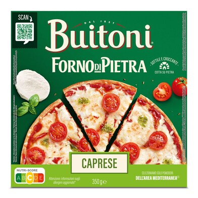 Pizza caprese Buitoni Forno di pietra caja 350 g-0 Pizza caprese Buitoni Forno di pietra caja 350 g-0