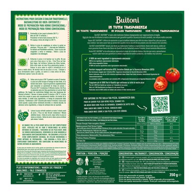 Pizza caprese Buitoni Forno di pietra caja 350 g-1 Pizza caprese Buitoni Forno di pietra caja 350 g-1