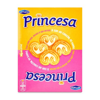 Mini galletas de hojaldre Artiach Princesa caja 120 g-1 Mini galletas de hojaldre Artiach Princesa caja 120 g-1