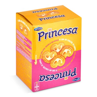 Mini galletas de hojaldre Artiach Princesa caja 120 g-0 Mini galletas de hojaldre Artiach Princesa caja 120 g-0