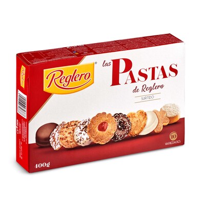 Surtido de pastas artesanas Reglero caja 400 g-0 Surtido de pastas artesanas Reglero caja 400 g-0