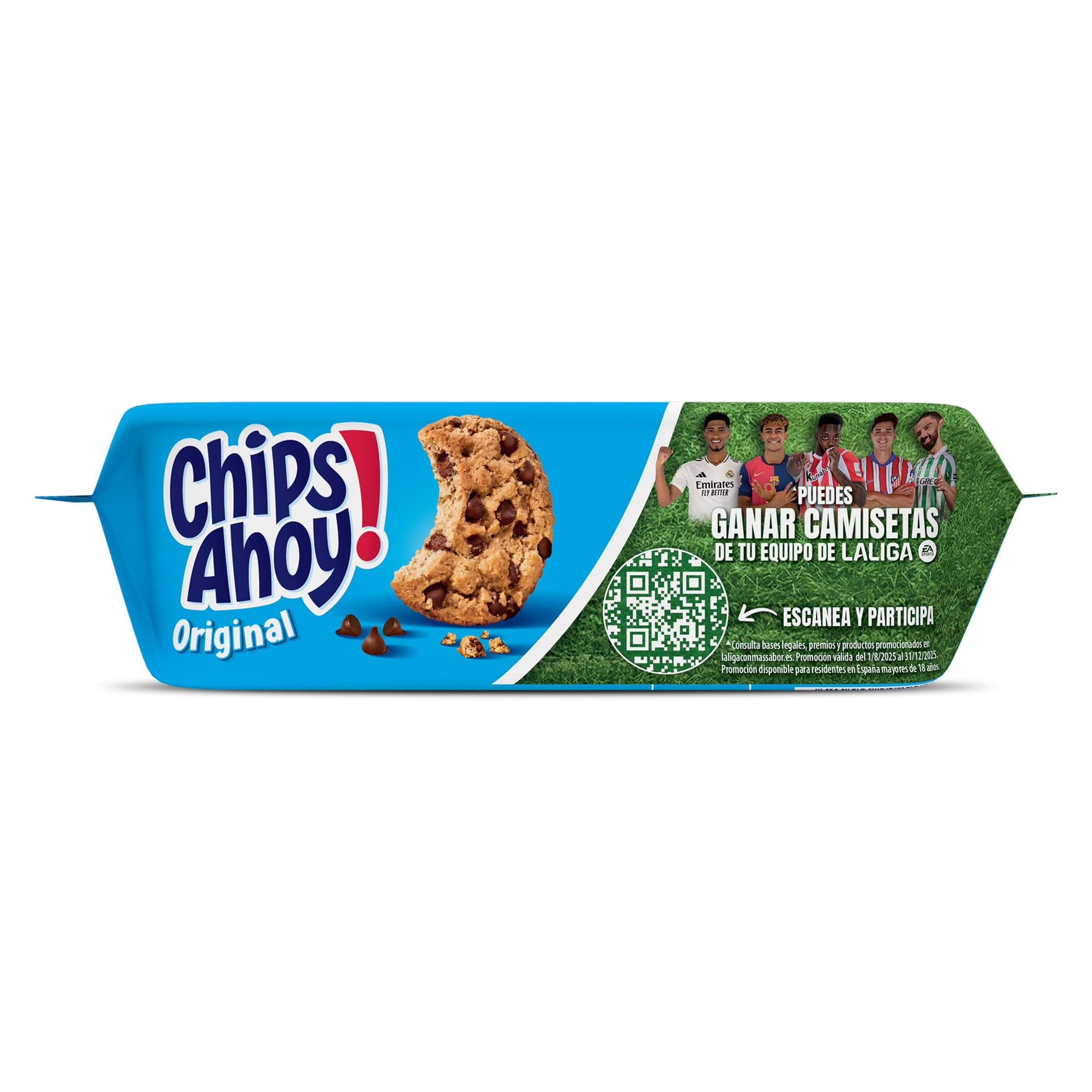Galletas con pepitas de chocolate Chips Ahoy 128 g