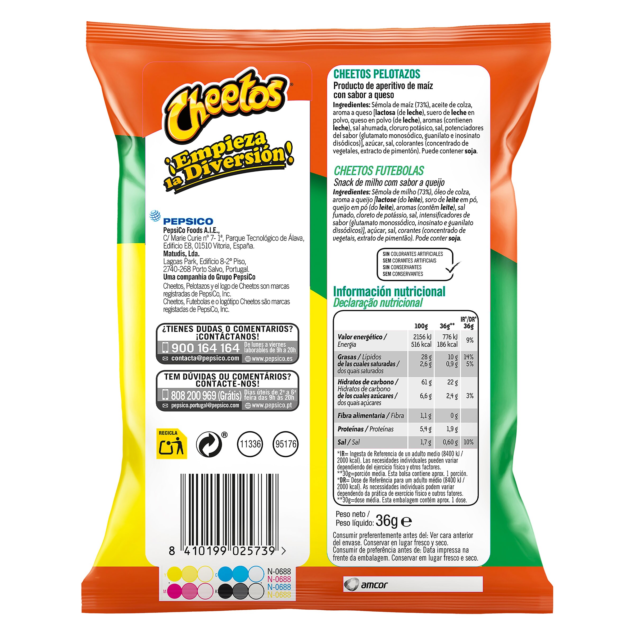 Cheetos Pelotazos 36 g