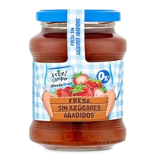 mermelada de fresa 0 sin azucares anadidos 330 g