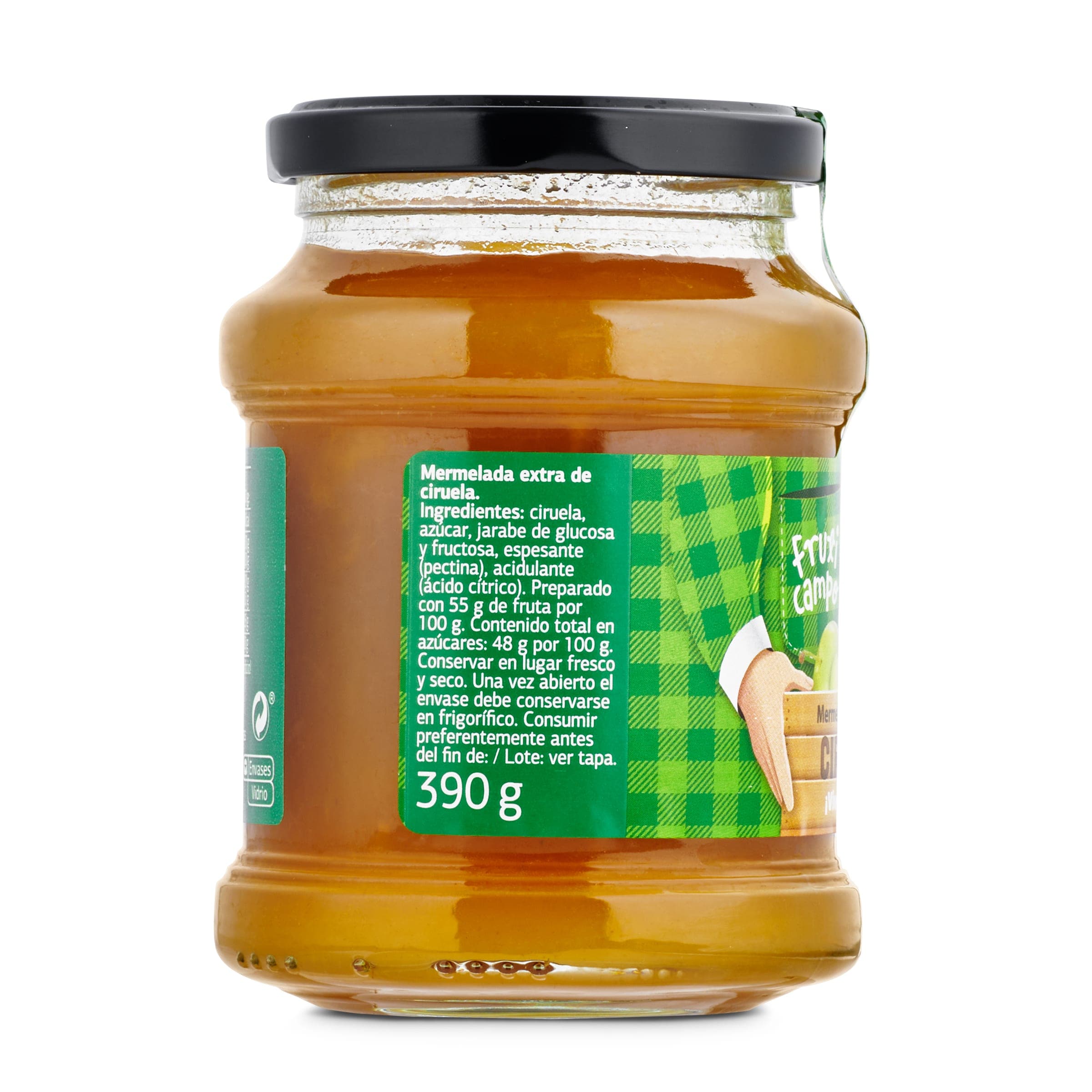Mermelada de ciruela extra Dia Fruticampo 390 g