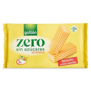 barquillos de vainilla sin azucares 180 g
