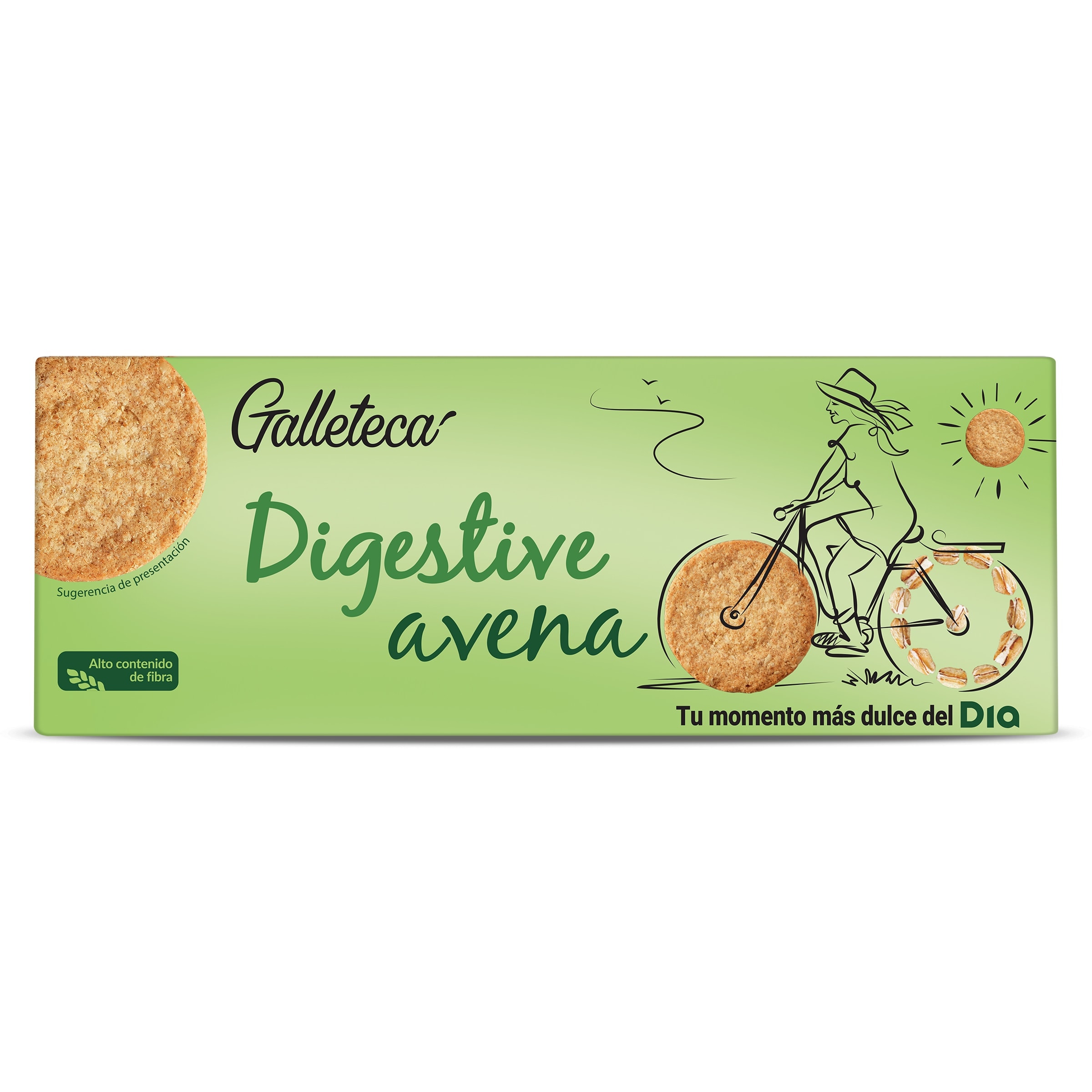 Galletas digestive con avena y trigo Galleteca de Dia 425 g
