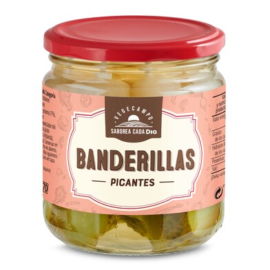 Banderillas picantes VEGECAMPO FRASCO 140 GR-1 Banderillas picantes VEGECAMPO FRASCO 140 GR-1