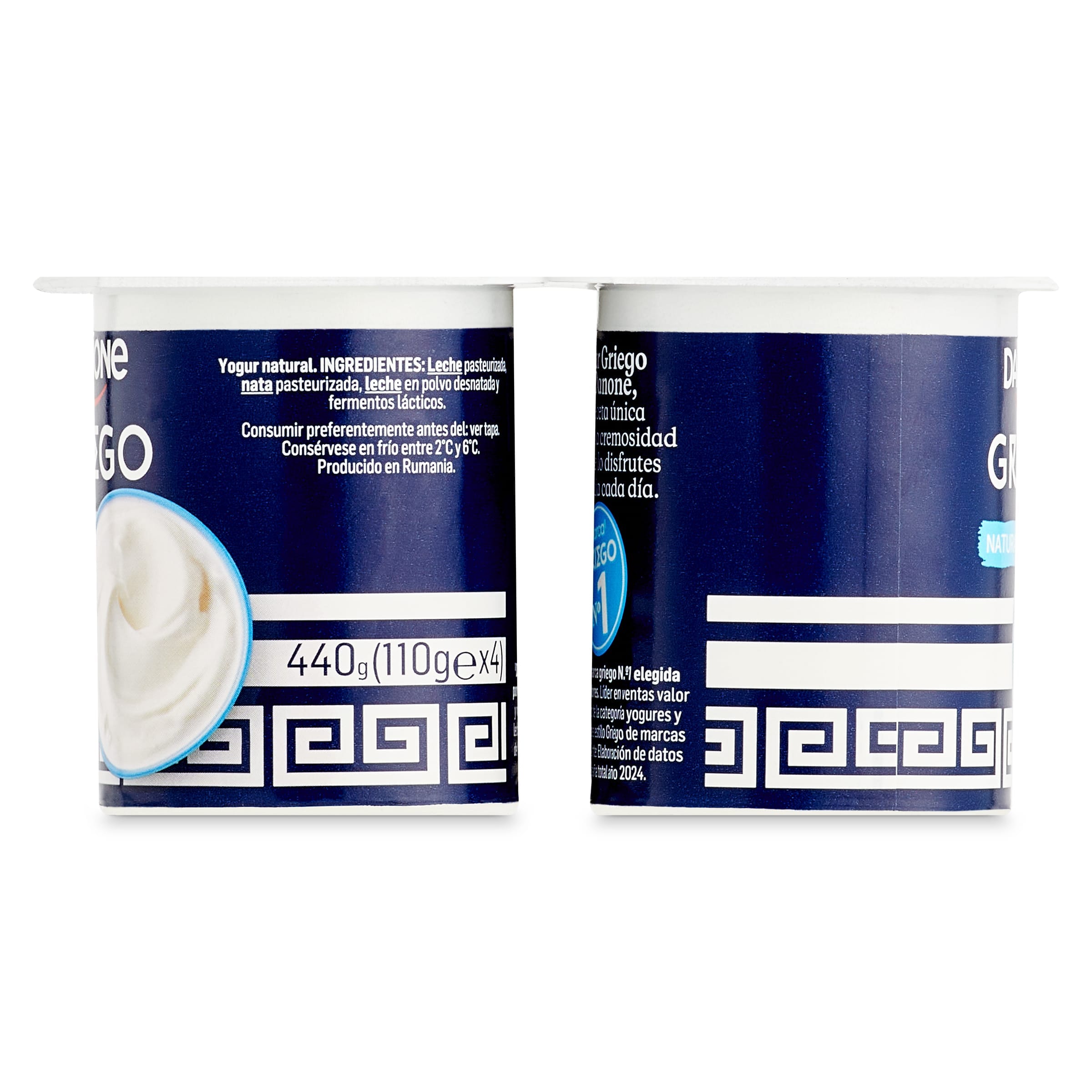 Yogur griego natural Danone 4 x 110 g
