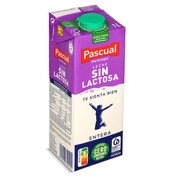 Leche entera sin lactosa Pascual brik 1 l