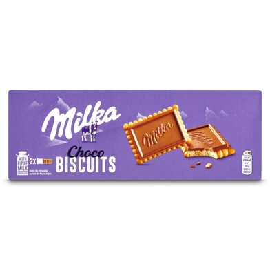 Galletas con chocolate con leche Milka caja 150 g-1 Galletas con chocolate con leche Milka caja 150 g-1