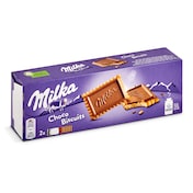 Galletas con chocolate con leche Milka caja 150 g