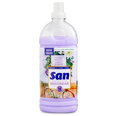 Suavizante concentrado esencia para recordar San botella 59 lavados-0 Suavizante concentrado esencia para recordar San botella 59 lavados-0