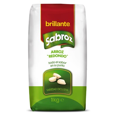 Arroz redondo Brillante paquete 1 Kg-0 Arroz redondo Brillante paquete 1 Kg-0