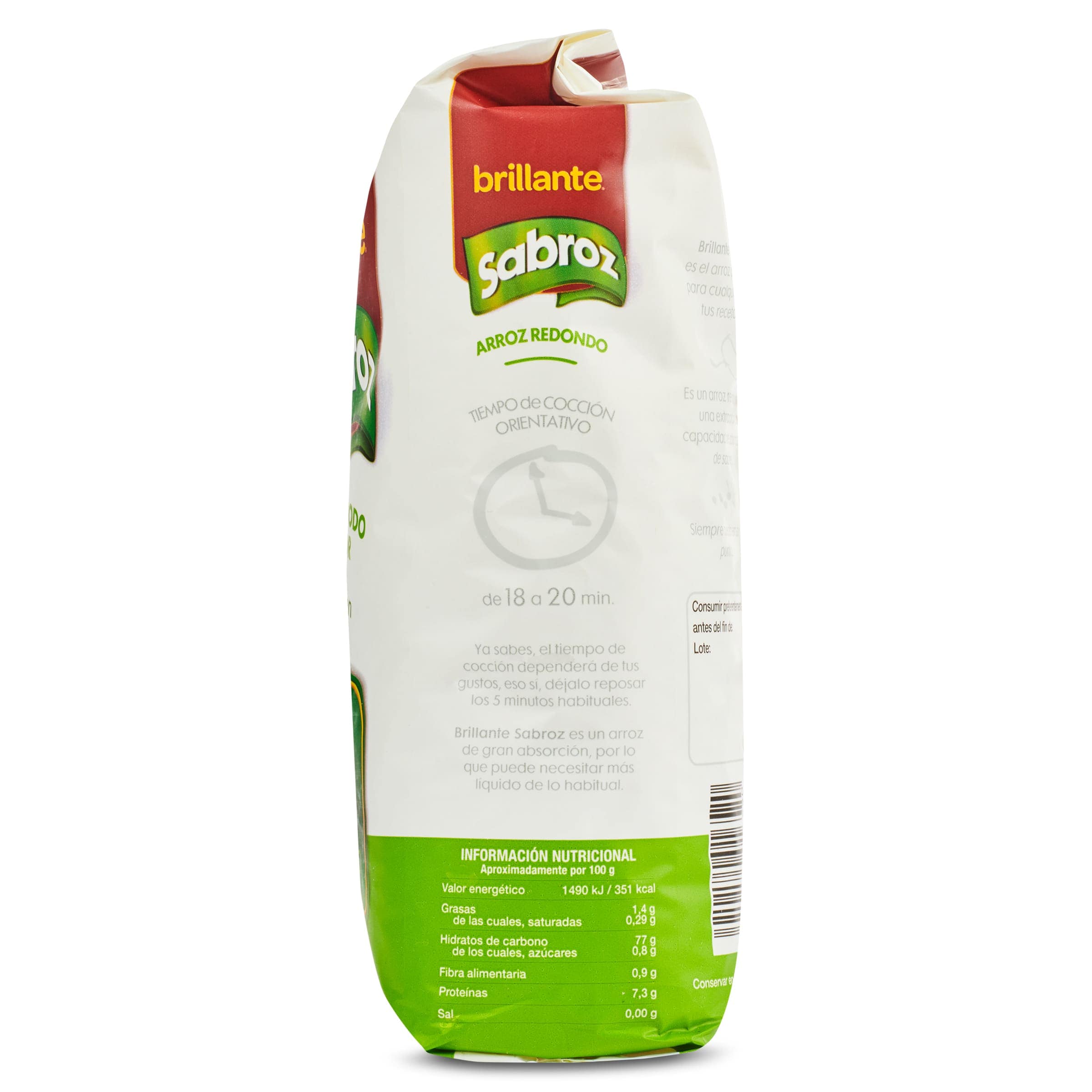 Arroz redondo Sabroz Brillante 1 Kg