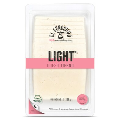 Queso tierno light El Cencerro de Dia sobre 200 g-0 Queso tierno light El Cencerro de Dia sobre 200 g-0