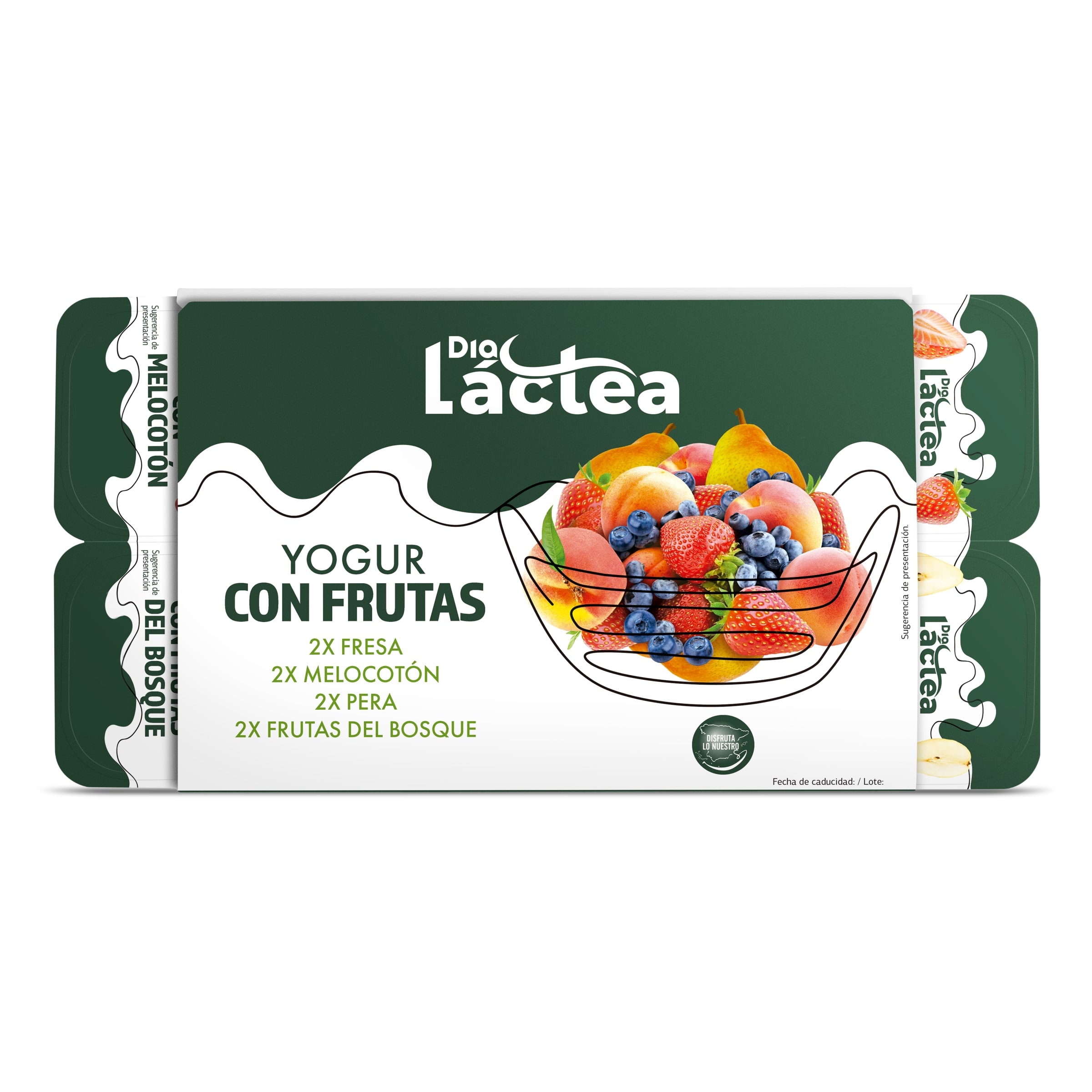 Yogur con frutas Dia Láctea 8 x 125 g