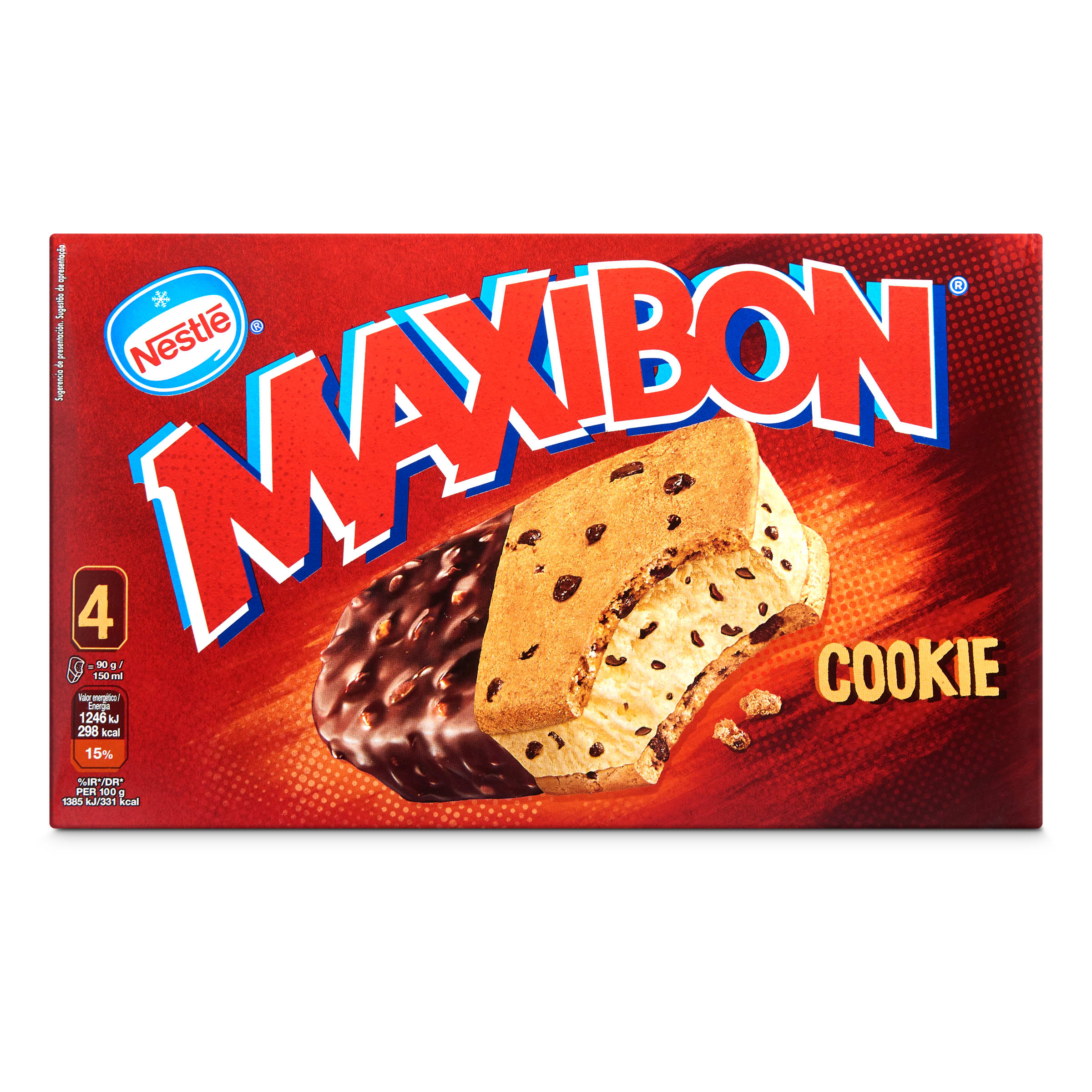 Maxibon cookies Nestlé 4 x 90 g