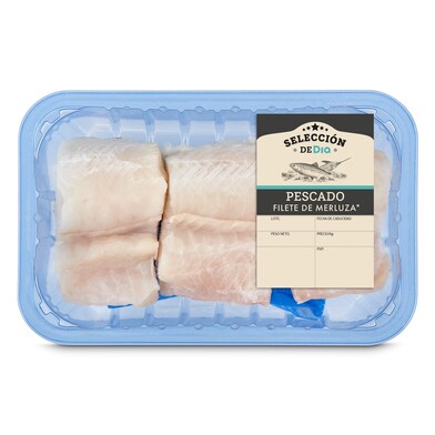 Filete de merluza Selección de Dia bandeja 650g aprox.-1