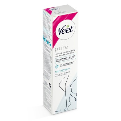 Crema depilatoria piel sensible Veet tubo 200 ml-0