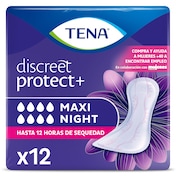 Compresas de incontinencia maxi night Tena bolsa 12 unidades