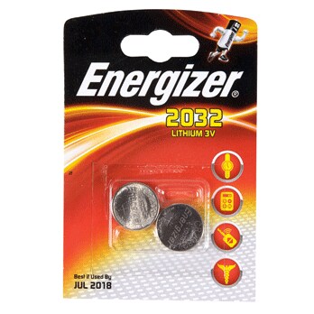 Pila boton cr2032 Energizer blister 2 unidades-0 Pila boton cr2032 Energizer blister 2 unidades-0