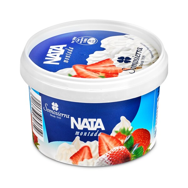 Nata Montada Congelada Somosierra Tarrina 240 Gr.