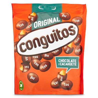 Cacahuetes cubiertos de chocolate Conguitos bolsa 220 g-0