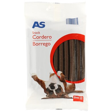 Snack para perros sabor cordero As bolsa 200 g-0 Snack para perros sabor cordero As bolsa 200 g-0