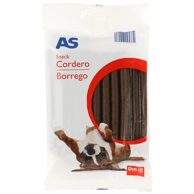 Snack para perros sabor cordero As Dia bolsa 200 g-0