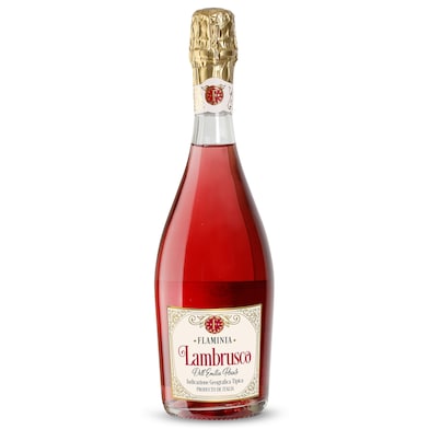 Vino rosado lambrusco Flaminia botella 75 cl-0