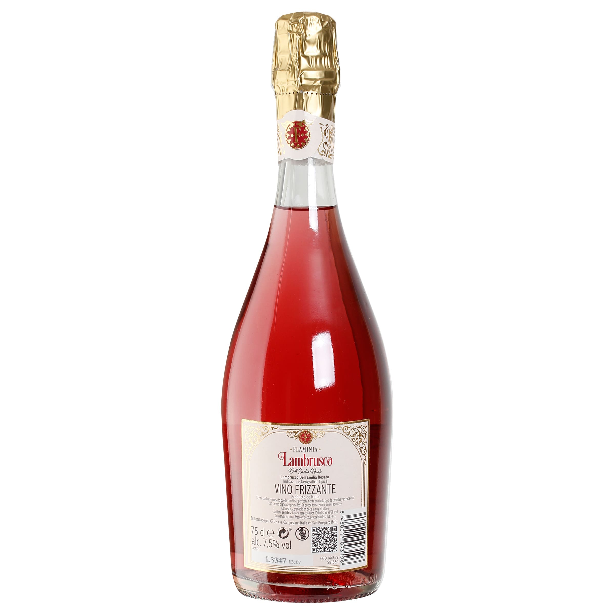Vino rosado lambrusco Flaminia 75 cl