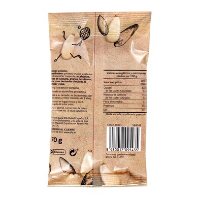 Piñones al natural NATURMUNDO BOLSA 70 GR-1 Piñones al natural NATURMUNDO BOLSA 70 GR-1
