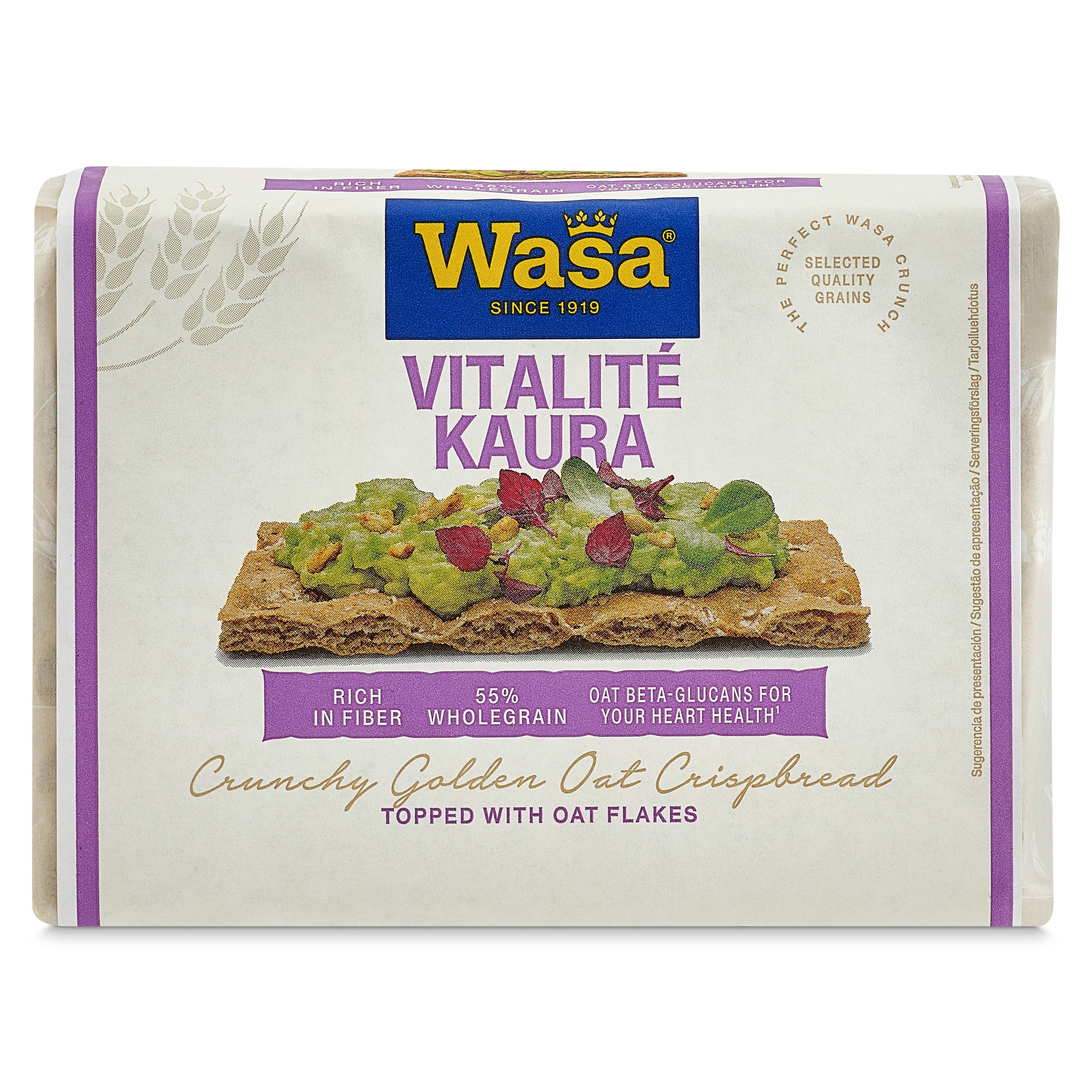 Pan de avena vitalité Wasa 280 g