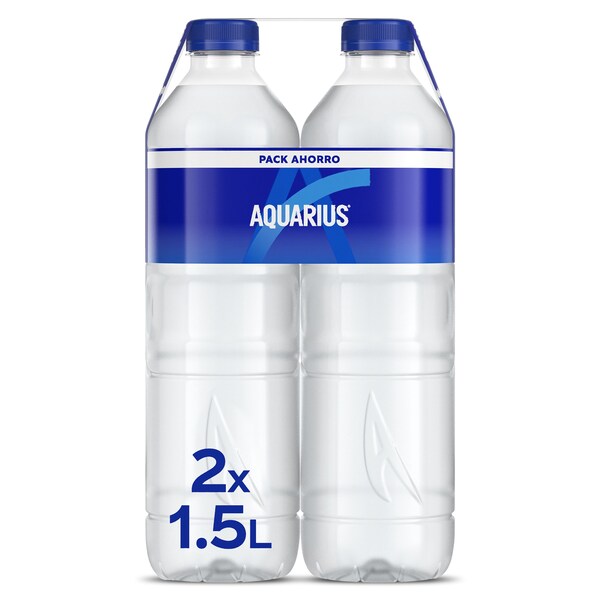Bebida Refrescante de Limón Aquarius Pack 2 Botellas 1.5 Lt.