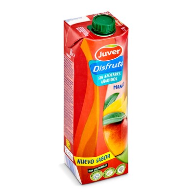 Bebida de zumo light mango Juver Disfruta brik 1 l-0 Bebida de zumo light mango Juver Disfruta brik 1 l-0